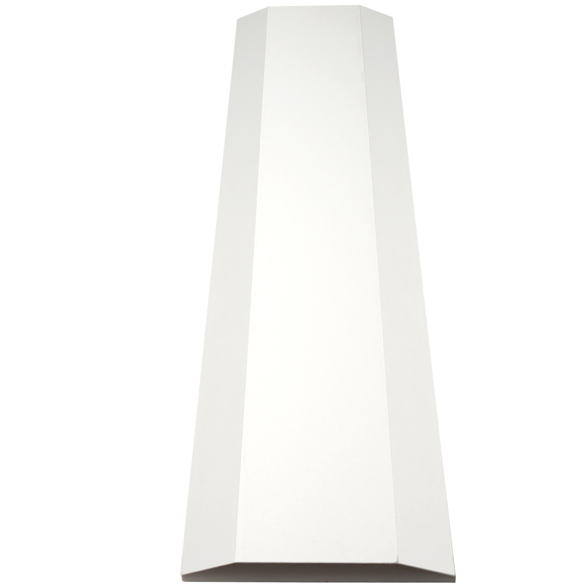 6 x 72 Double Hollywood Saddle Threshold | Pure White